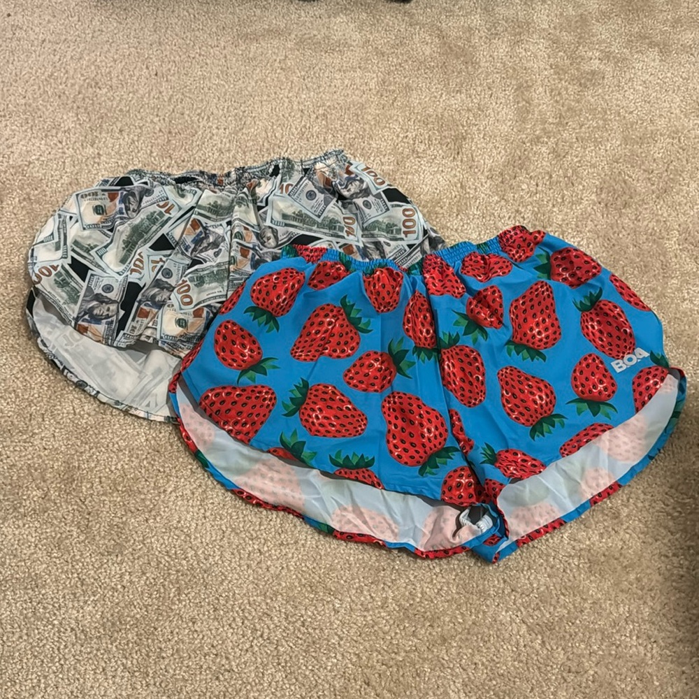 2 Janji shorts size Small and size Large